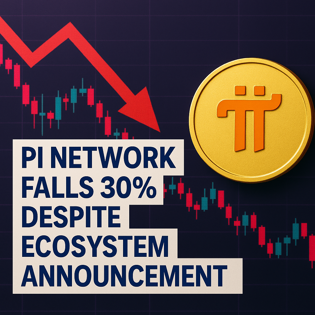 Pi Network Drops 30 Despite Long- Awaited Ecosystem advertisement